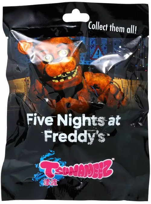 Tsunameez Five Nights at Freddys Collection Водный брелок-фигурка вслепую - 1 шт.