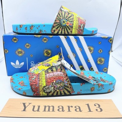 Keiichi Tanaami adidas Adilette Tanaami Signal Cyan IH5964 Men's