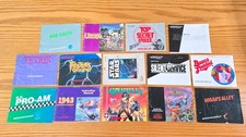 Lot of 14 Nintendo NES Manuals: Star Wars, Gauntlet, Hogan's Alley, Tetris. etc.