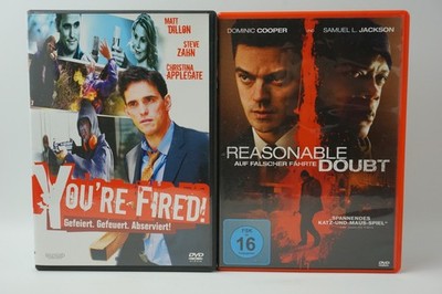 Reasonable Doubt + You're Fired  | 2 DVD | 2 Filme