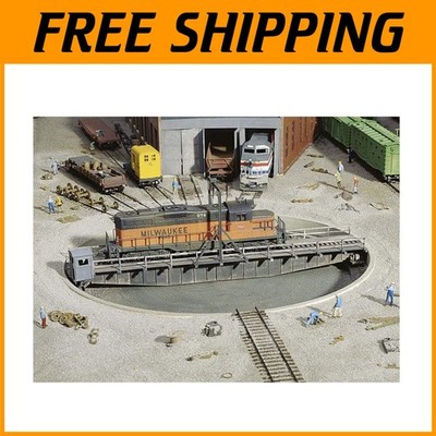 HO Scale Train Turntable Structure Building Kit$