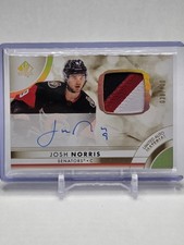 2023-24 Authentic Update Josh Norris Limited Auto Patch /100 #58