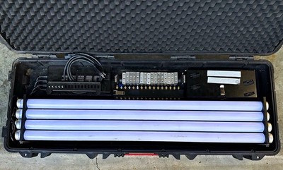 Astera AX1 4ft LED Tube Continuous Lighting Kit 4 Units w/ Hard Case FP1