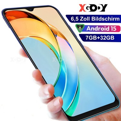 2025 Handy Ohne Vertrag  Android 15 Smartphone 6,5'' Dual SIM 16GB/32GB 8-Core 4G
