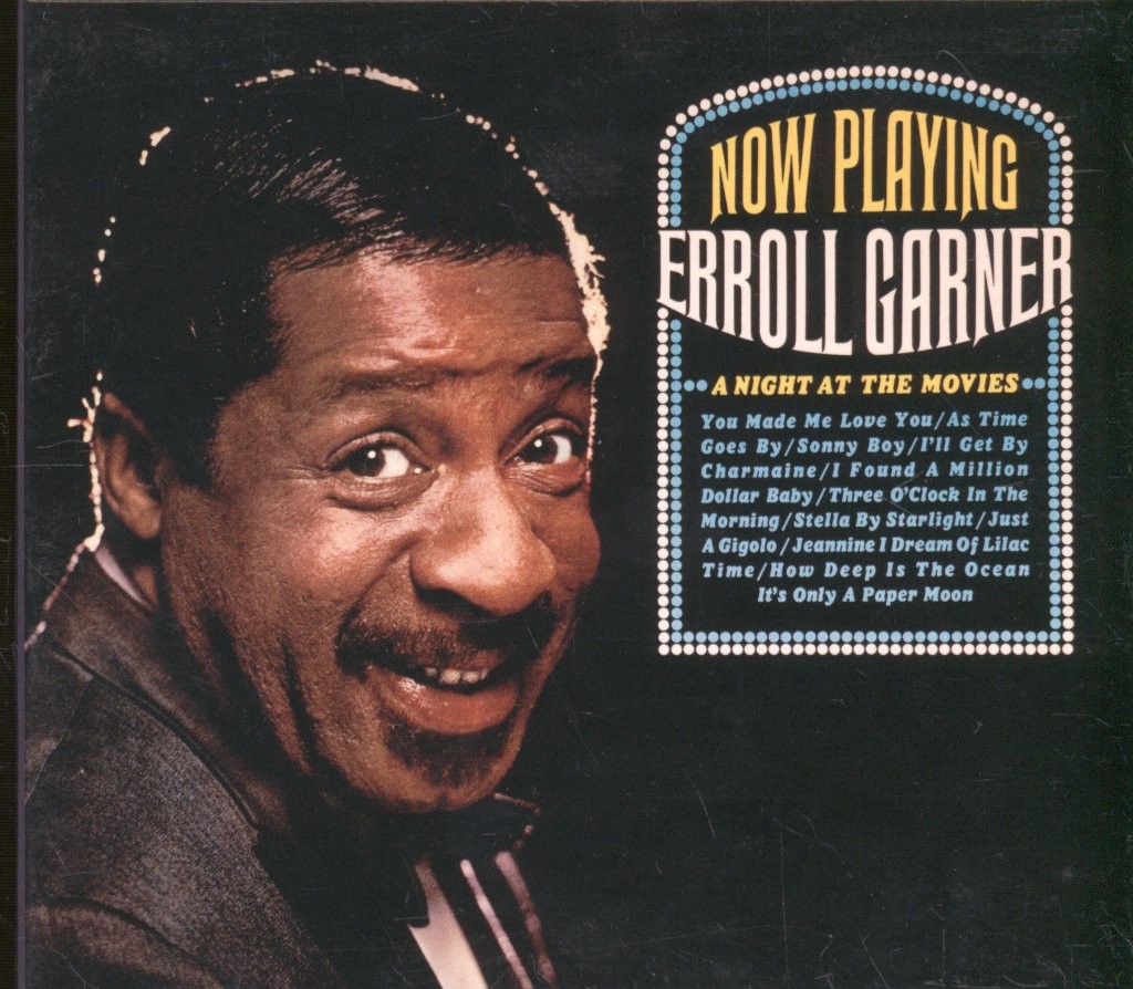 Erroll Garner A Night At the Movies CD USA Mack Avenue 2019 in digipak. Has hole