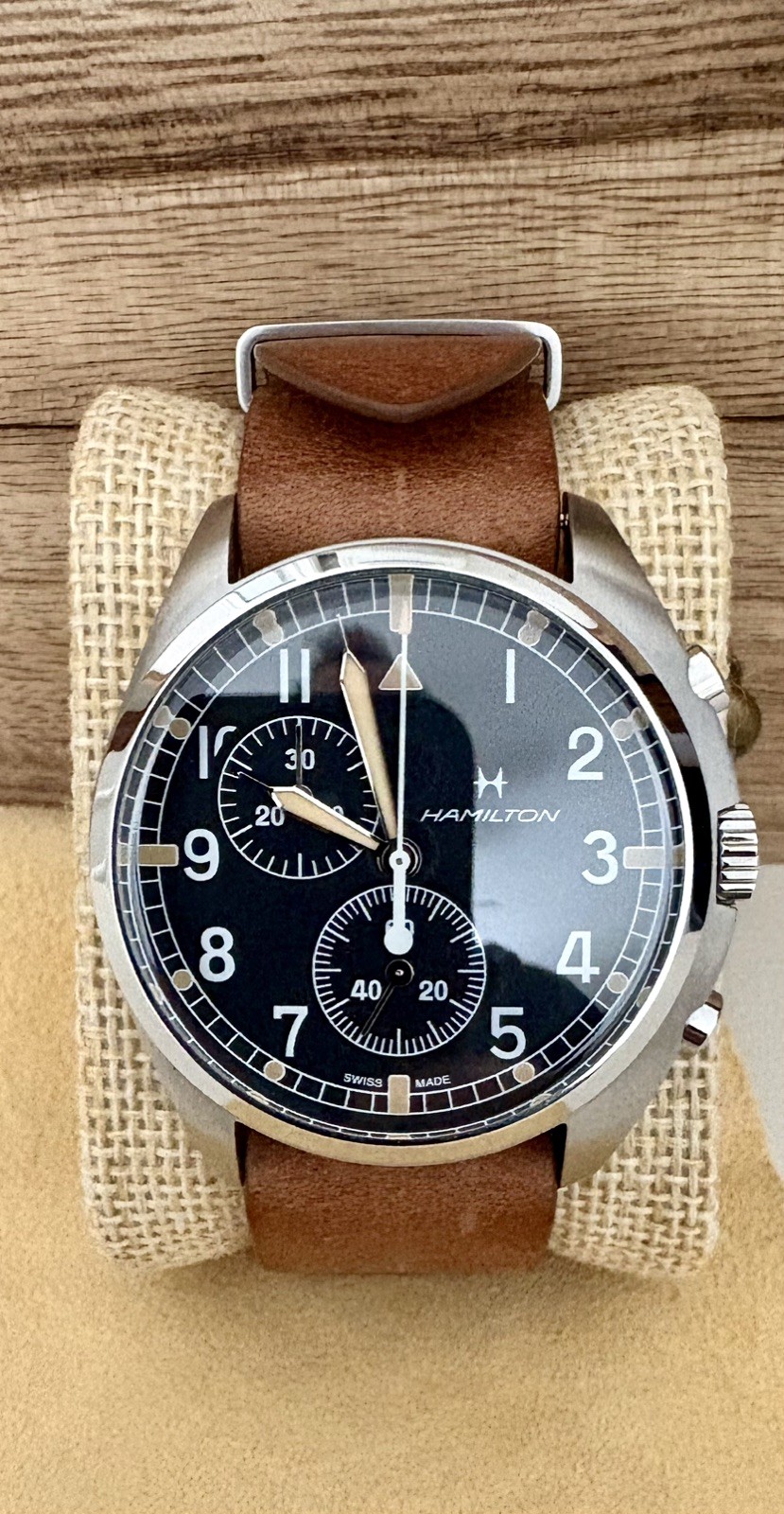 Hamilton KHAKI AVIATION PILOT PIONEER CHRONO QUARTZ - H76522531