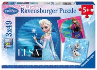 Disney Frozen: Elsa, Anna & Olaf. Puzzle 3 X 49 Teile Spiel 09269 Deutsch 2016
