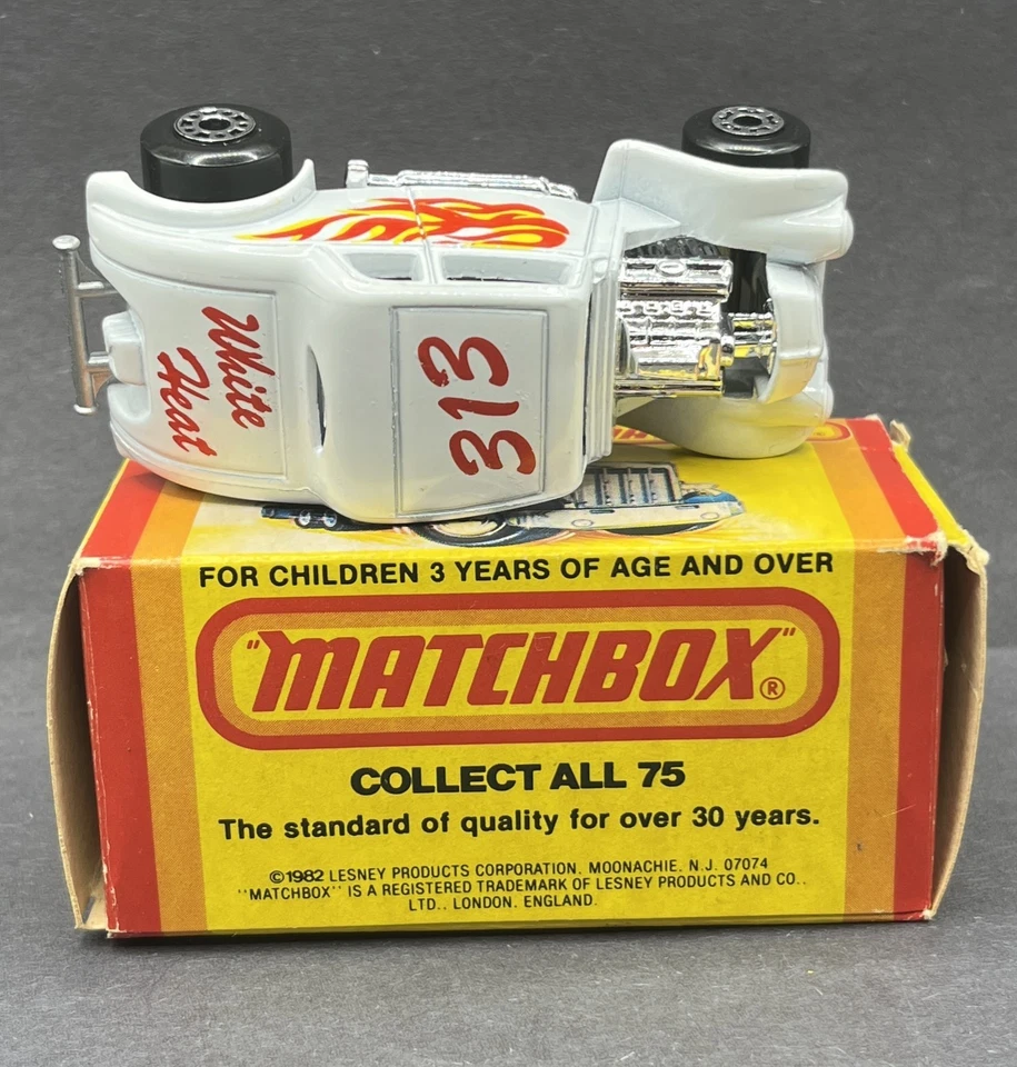 Matchbox Lesney Superfast '33 Willys Street Rod #69 MIB Grey Painted Base - Image 3 of 4