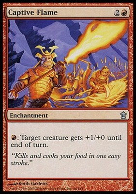 Captive Flame - SK MTG - Light Play