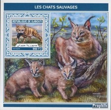 Timbres djibouti 2018 Mi bloc-feuillet 1141 (complète. édition) neuf avec gomme 