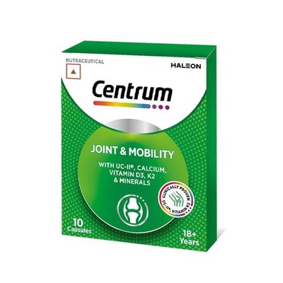 Centrum Joint & Mobility Capsules 10 Pack - Collagen, K2, Calcium JointsCent