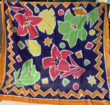 Vintage THE SPECIALTY HOUSE 100 COTTON SCARF MADE IN JAPAN 31  f