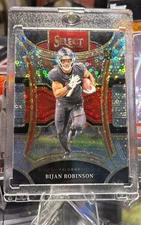 2023 Panini Select Suite Level Bijan Robinson #404 Disco Prizm (RC)