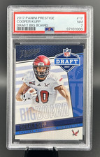 2017 Panini Prestige #17 COOPER KUPP Draft Big Board PSA 7