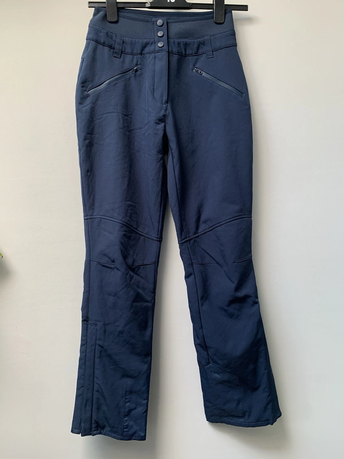 Mountain Warehouse Avalanche High Waist Ski Pants Trousers 10 Recco Navy Women's