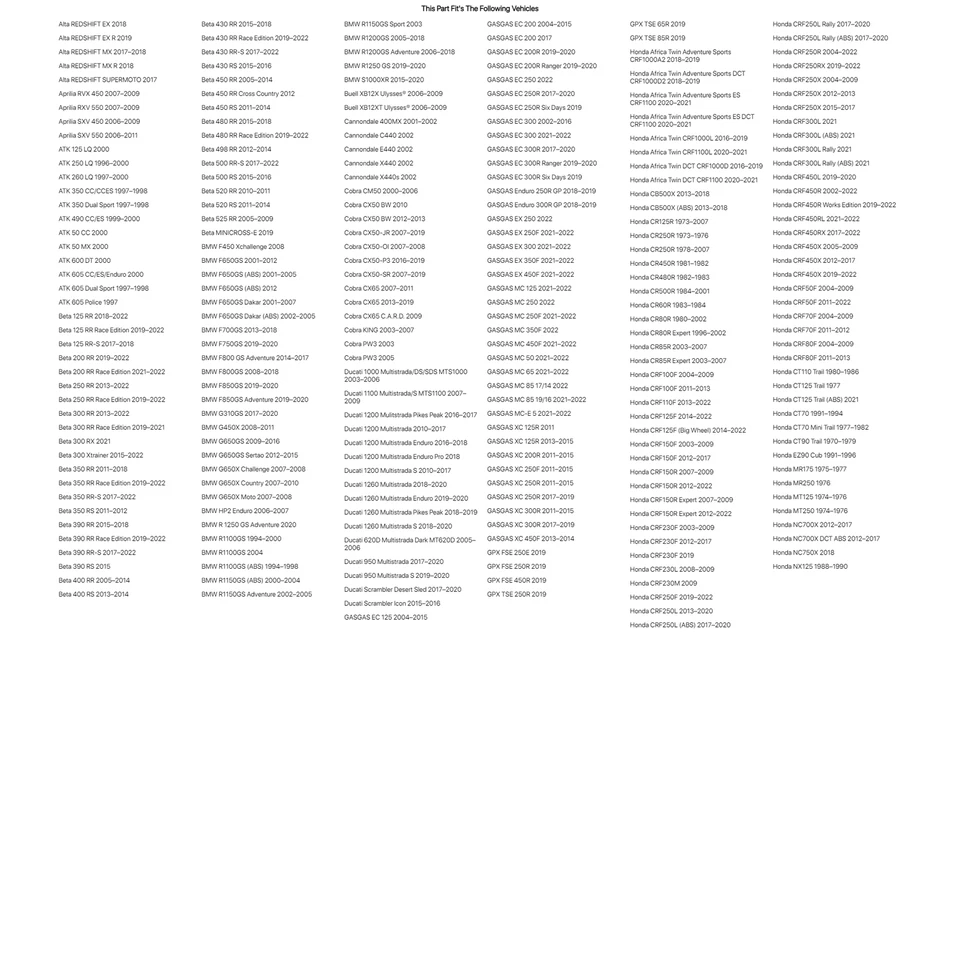 Placa de deslizamiento de carbono P3 espuma 8" x 10" x 2" para Yamaha DT2 1972 Foto 2 de 2