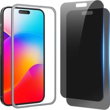 2PCS Privacy Screen Protector  Anti Blue Light for iPhone 15 Pro Max 6.7 Inch