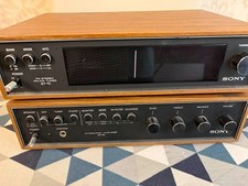 Sony FM Stereo Tuner ST-70 & Integrated Amplifier TA -70