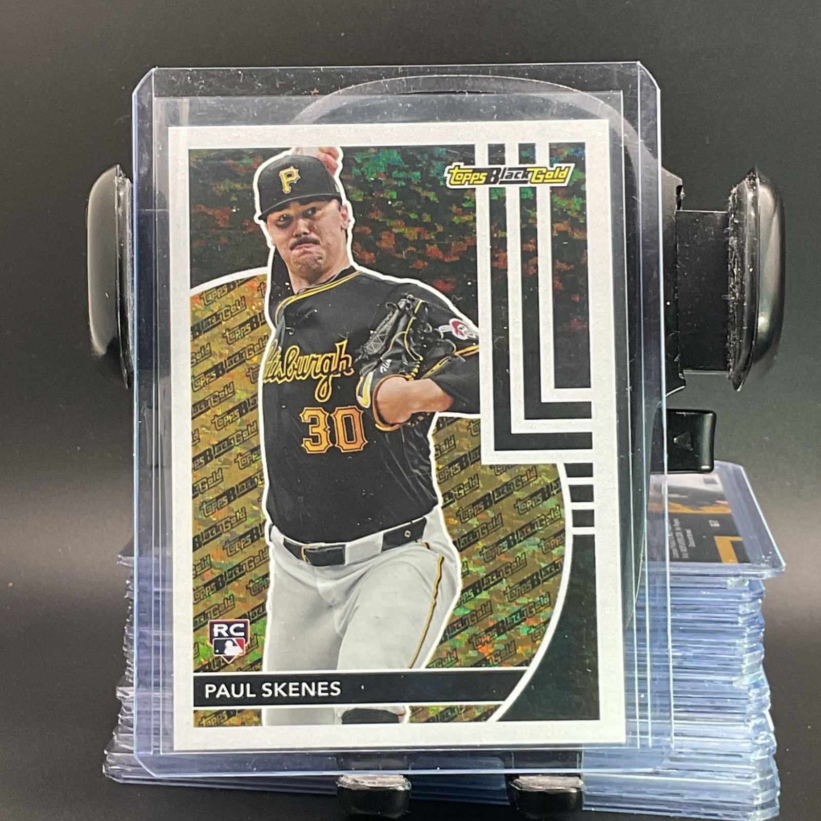 2024 Topps Update Series - Topps Black Gold Paul Skenes #BG-17 (RC)