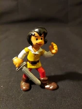 Smurfs 20498 Johan Man Sword Vintage Toy PVC Figurine