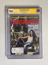 Entertainment Weekly 1052 CGC 9.6 SS Sig By Megan Fox Subscription Transformers