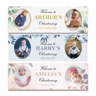 Personalised Photo Christening Banner, Christening Decorations, Christening Bunt
