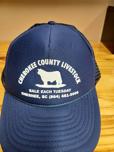 Cappello Cherokee County Stockyards Snapback Vintage Nissin - Foto 2 di 8