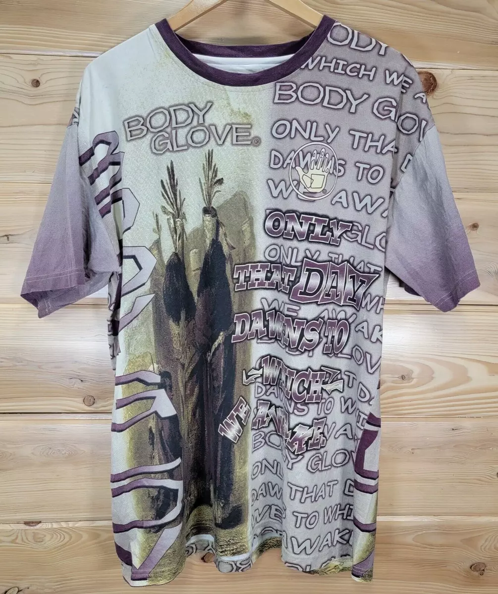 Body glove top collar t-shirt