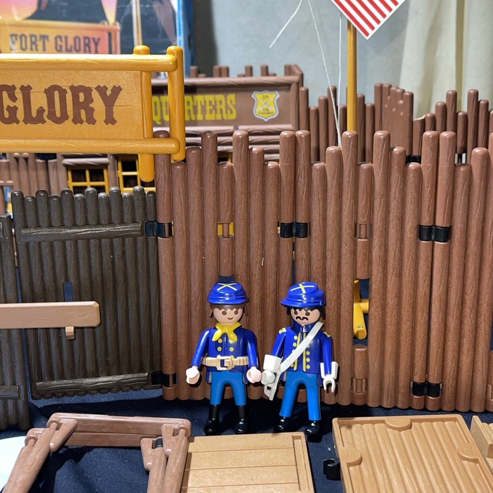 Plaque Playmobil Fort Glory 3806 Réf. 3002508 - Pièce D'occasion En Bon état