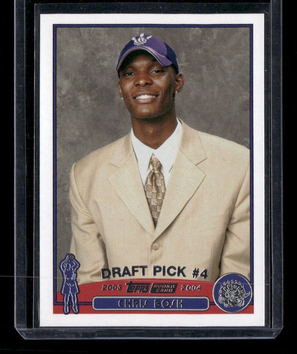 2003-04 Topps #224 Chris Bosh - Draft Pick #4 - 12101