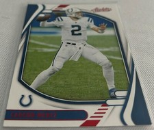 2021 Panini Absolute Football Carson Wentz Indianapolis Colts Red Parallel #11