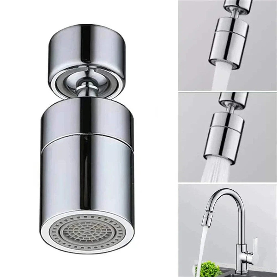 Universal Tap Aerator Swivel Water Saving Plastic Faucet Spray Head