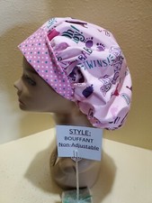 It's a Boy/Girl L D Women's Bouffant Surgical Scrub Hat/Cap