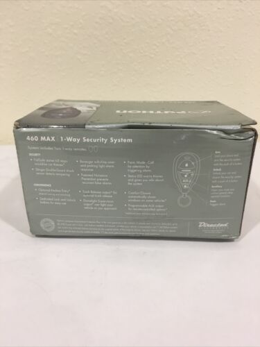 🔥🔥DEI 3105P Python 460 Max 1 Way Security System CAR ALARM🔥🔥 Stock #C9 - Picture 4 of 5