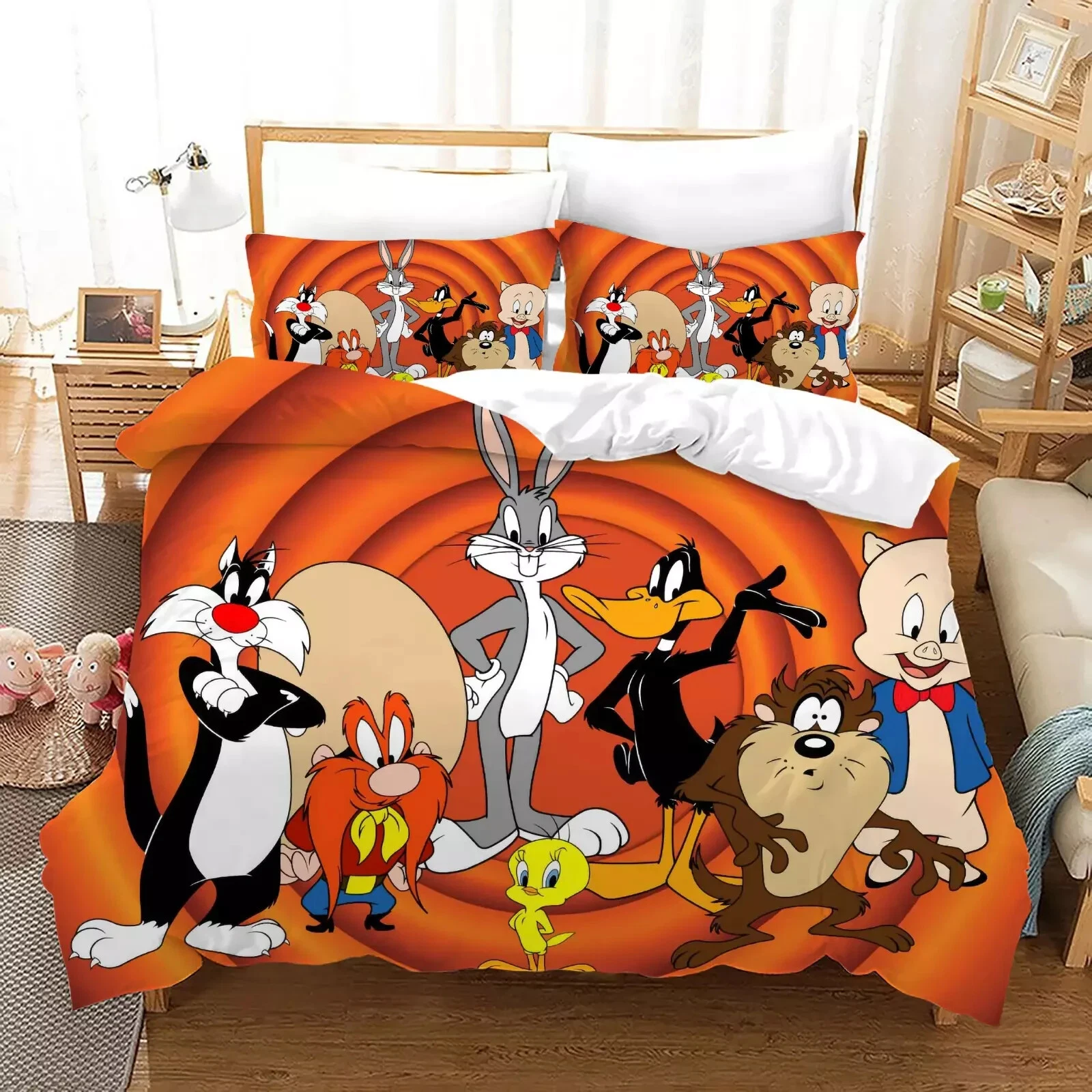 Looney Tunes Bedding Set, Bugs Bunny Bedding Set