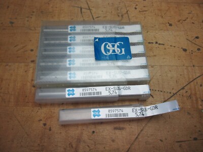 OSG EX-SUS-GDR 5.74mm 0.2260'' 10XD Extra gold deep hole drill 120 deg. point