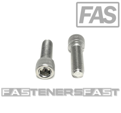 (25) 1/4-28 x 3/4 Stainless Steel Socket Head Cap Screw Allen Drive FINE THREAD