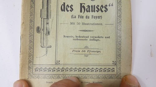 Máquina de coser o bordar LA FÉE DU FOYER AÑO 1920 sewing machine Nahmaschine - Imagen 4 de 6