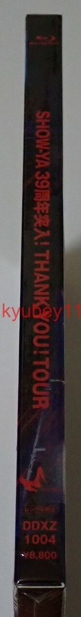 New SHOW-YA 39th THANK YOU TOUR Blu-ray Japan DDXZ-1004