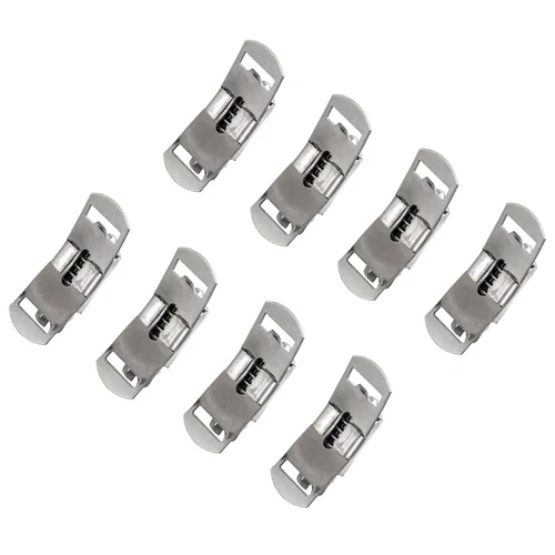 11.5FT+8 Fasteners Adjustable Large Hose Clamps Worm Gear Stainless Steel Clamp - Bild 9 von 14