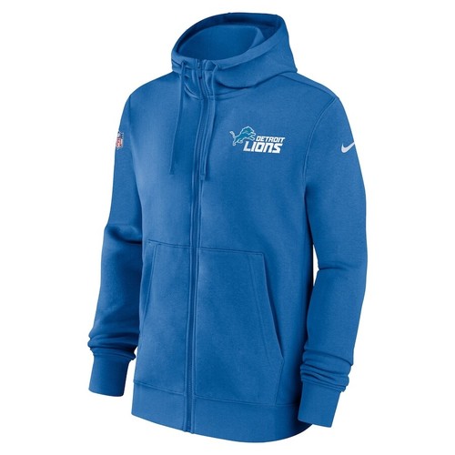 Detroit Lions Nike Sideline Team Full-Zip Player Hoodie XL - NWT