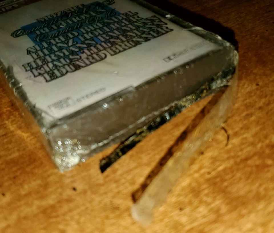 Mozart, Beethoven For Piano & Wind (Cassette, Philips) New, Brendel Holliger +  - Image 2 of 4