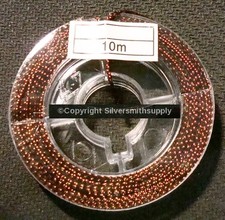 Beading cord 32 feet .6mm BROWN braided nylon chinese knotting bead cord m021