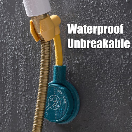 New Shower Bracket Adjustable Suction Cup Shower Holder Removable Wall Mounted H - Picture 4 of 20