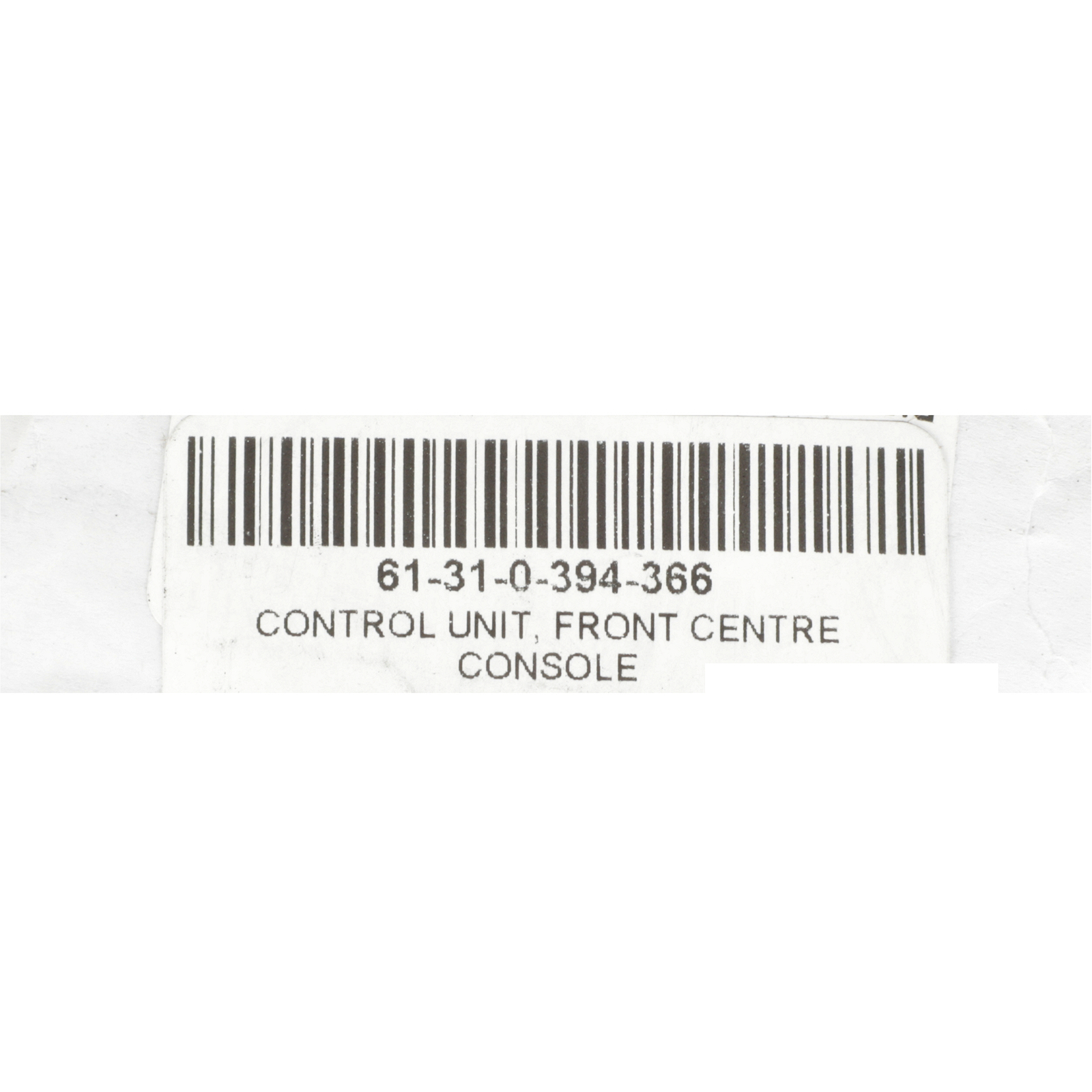 Genuine Rolls-Royce Front Center Console Control Unit 61-31-0-394-366OEM NEW