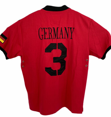 NEW Team Germany 2014 FIFA World Cup On Show Polo Shirt Jersey Sz