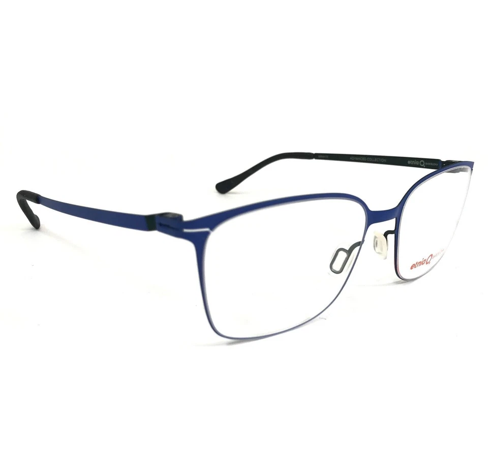 Monturas de gafas Etnia Barcelona VIBORG BLGR azul cuadrado borde completo 54-18-142 Foto 3 de 4