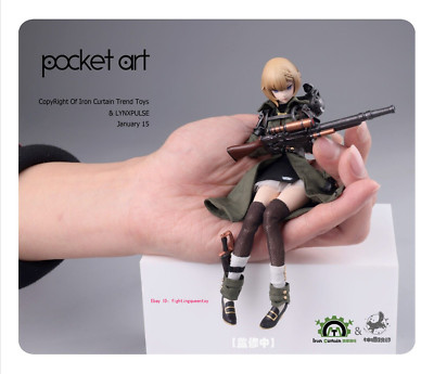 LYNXPULSE Pocket Art Series - Emilia 1/12 Scale Action figure Instock