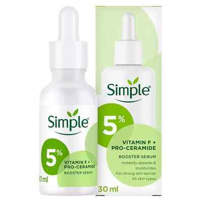 Simple Booster Serum 10 Hemp Seed Oil B3 Moisturizes Skin Simple Booster Serum 10 Hemp Seed Oil B3 Moisturizes Skin