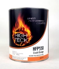 High Teck HFP 550 Chrysler PL4 Crush Orange Basecoat Automotive Paint Gallon